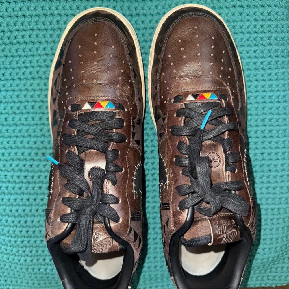 Size 14 - Nike N7 Air Force 1 Prm 08 Le Low Native American